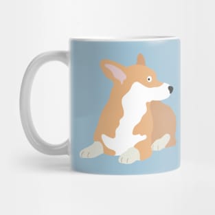 Classic corgi day - keep your curiosity at bay Mug